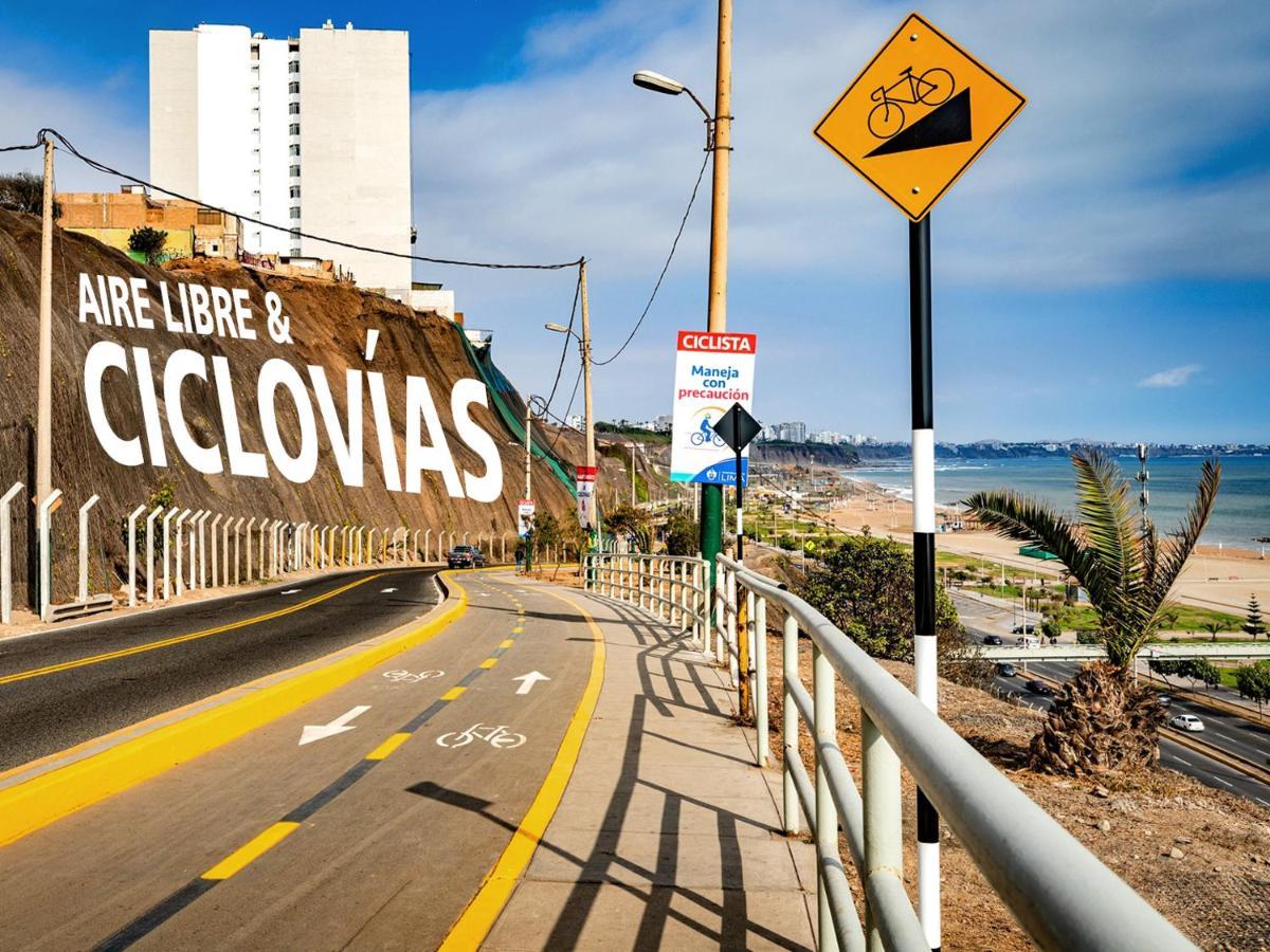 Beautiful Apartment Near Airport /Cozy Oceanfront Lima Exterior photo